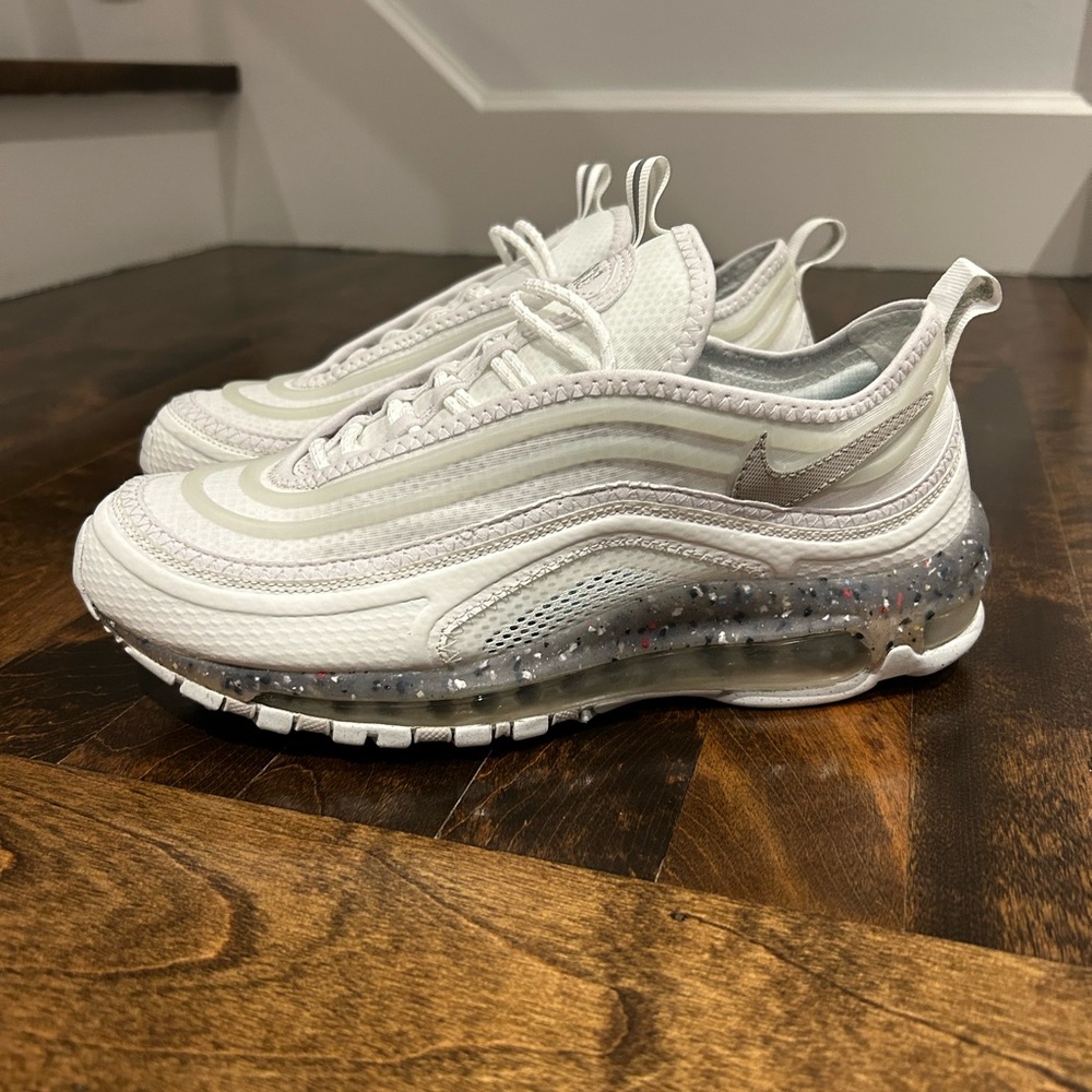 Nike Men’s Air Max 97 Terrascape White Light Iron Ore Size 8.5
